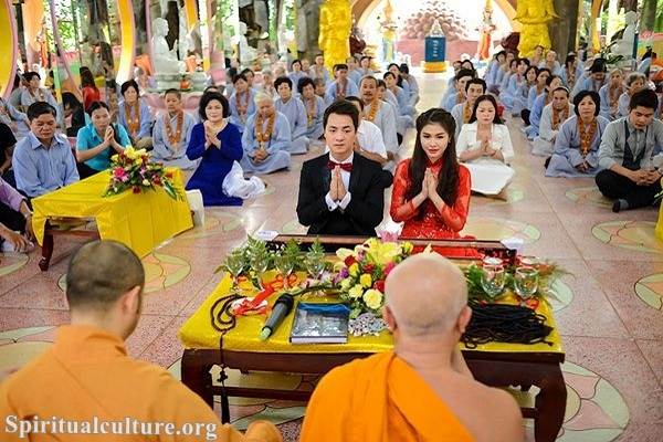 Can Buddhists marry non-Buddhists?