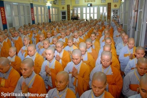 Do Buddhists have nuns?