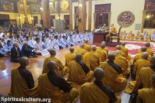 What is forbidden in Buddhism?