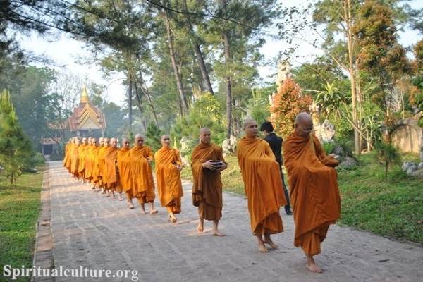 Why do Buddhists wear orange?