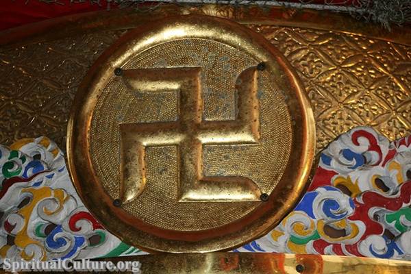 The Manji symbol meaning in Buddhism