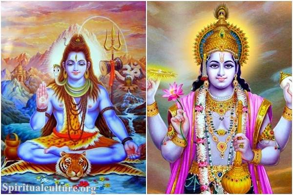Why are Hindu gods blue?