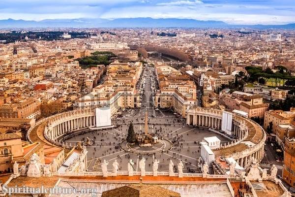 St. Peter&#8217;s Basilica in Rome, Italy