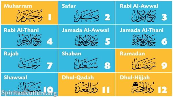 The Islamic calendar &#8211; The Hijri calendar